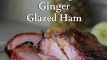 Pineapple, Brown Sugar, Ginger Glazed Ham Pineapple, Brown Sugar, Ginger Glazed Ham