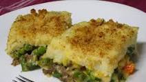 The Mixture - Green Bean, Mashed Potato, Ground Beef Casserole The Mixture - Green Bean, Mashed Potato, Ground Beef Casserole