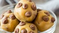 Chocolate Chip Cookie Dough Balls Chocolate Chip Cookie Dough Balls