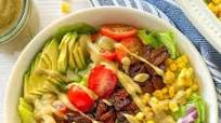 Vegan Cobb Salad with Tangy White Bean Dressing Vegan Cobb Salad with Tangy White Bean Dressing