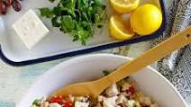 Greek Bulgur Salad with Chicken Greek Bulgur Salad with Chicken