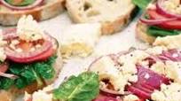 Greek-salad toasties Greek-salad toasties