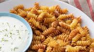 Air Fryer Salt and Vinegar Pasta Chips Air Fryer Salt and Vinegar Pasta Chips