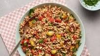 Israeli Couscous Salad with Smoked Paprika Israeli Couscous Salad with Smoked Paprika