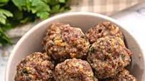 Baked Meatballs Baked Meatballs