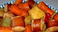 Crock Pot Sausage, Veggies and Peppers Crock Pot Sausage, Veggies and Peppers