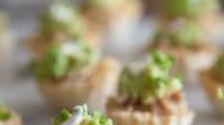 Mini Chicken Tostadas Mini Chicken Tostadas