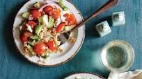 Greek Tomato and Cucumber Salad with Farro Greek Tomato and Cucumber Salad with Farro
