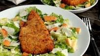 Cod Caesar Salad with Homemade Caesar Dressing Cod Caesar Salad with Homemade Caesar Dressing