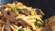 Mongolian Beef Udon Mongolian Beef Udon