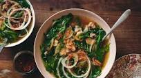 Pork Noodle Soup With Ginger and Toasted Garlic Pork Noodle Soup With Ginger and Toasted Garlic