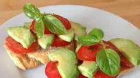 Receta de Bruschetta con palta Receta de Bruschetta con palta