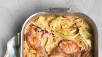Pork Chops with Bacon and Cabbage Pork Chops with Bacon and Cabbage