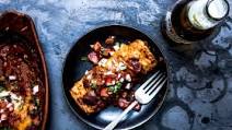 Tex-Mex-Style Beef Enchiladas Tex-Mex-Style Beef Enchiladas