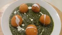 Paneer Kofta in Spinach Gravy Paneer Kofta in Spinach Gravy