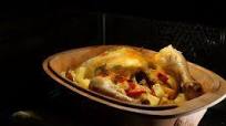 Clay Pot Chicken With Garlic Carrots and Potatoes Clay Pot Chicken With Garlic Carrots and Potatoes