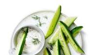 Cucumber & dill raita Cucumber & dill raita