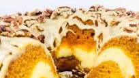 Pumpkin Bundt Cake with a Cream Cheese Swirl Pumpkin Bundt Cake with a Cream Cheese Swirl