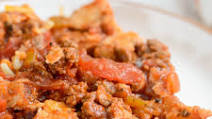 Easy Skillet Enchiladas with Ground Beef (Gluten-Free) Easy Skillet Enchiladas with Ground Beef (Gluten-Free)