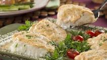 Sour Cream Crowned Fish Fillets Sour Cream Crowned Fish Fillets
