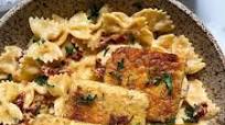 Sun Dried Tomato Pasta With Tempeh Sun Dried Tomato Pasta With Tempeh