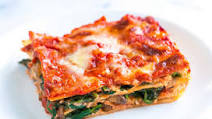Healthier Spinach Lasagna with Mushrooms Healthier Spinach Lasagna with Mushrooms