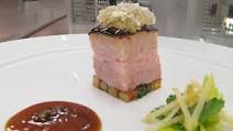 Sous vide pork belly and apple salad Sous vide pork belly and apple salad