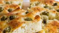 Focaccia with olives Focaccia with olives