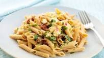 Mediterranean Pasta Salad with Sun-dried Tomato and Artichoke Hearts Mediterranean Pasta Salad with Sun-dried Tomato and Artichoke Hearts