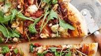 Roasted Vegetable Pizza with Goat Cheese and Balsamic Roasted Vegetable Pizza with Goat Cheese and Balsamic