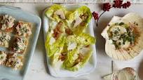 Christmas canapé recipe: Caesar salad cups Christmas canapé recipe: Caesar salad cups