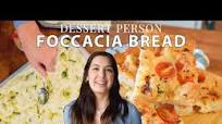Claire Saffitzs Focaccia Recipe - Dessert Person Recipe Test, Rosmary Garlic Tomato Focaccia Claire Saffitzs Focaccia Recipe - Dessert Person Recipe Test, Rosmary Garlic Tomato Focaccia