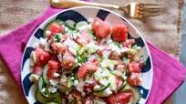 Watermelon Feta Mint Salad Watermelon Feta Mint Salad