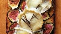 Nigel Slater’s fig and goat's cheese focaccia Nigel Slater’s fig and goat's cheese focaccia