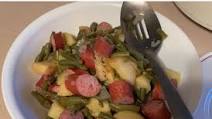 Crockpot Kielbasa, Potatoes and Green Beans Crockpot Kielbasa, Potatoes and Green Beans