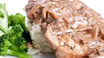 Garlic & Mushroom Pork Loin Chops Garlic & Mushroom Pork Loin Chops