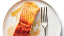 Maple-Glazed Salmon Maple-Glazed Salmon