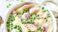 Creamed Peas and Potatoes Creamed Peas and Potatoes