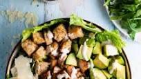 Chicken Bacon Avocado Caesar Salad Chicken Bacon Avocado Caesar Salad