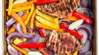 Sheet Pan Chicken Fajitas Sheet Pan Chicken Fajitas