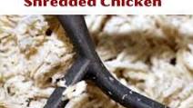 Crock Pot Shredded Chicken Crock Pot Shredded Chicken