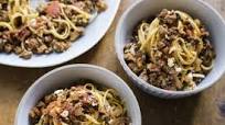 Linguine with Spiced Beef and Feta Linguine with Spiced Beef and Feta