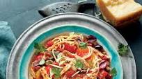 Slow-Cooker Chicken Cacciatore with Spaghetti Slow-Cooker Chicken Cacciatore with Spaghetti