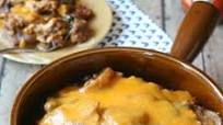 Cheesy Crockpot Cowboy Casserole Cheesy Crockpot Cowboy Casserole
