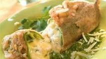 Chiles Rellenos with Cheese & Smoked Chicken Chiles Rellenos with Cheese & Smoked Chicken