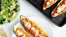 5-Ingredient Turkey Zucchini Boats 5-Ingredient Turkey Zucchini Boats