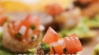 Mini Shrimp Tostadas with Pico de Gallo Mini Shrimp Tostadas with Pico de Gallo