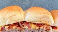 Bacon Cheeseburger Sliders on the Griddle Bacon Cheeseburger Sliders on the Griddle