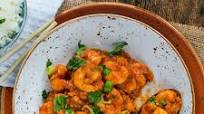 Fiery Hunan Shrimp Fiery Hunan Shrimp