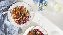 Gingery Slow Cooker Chicken with Cabbage Slaw Gingery Slow Cooker Chicken with Cabbage Slaw